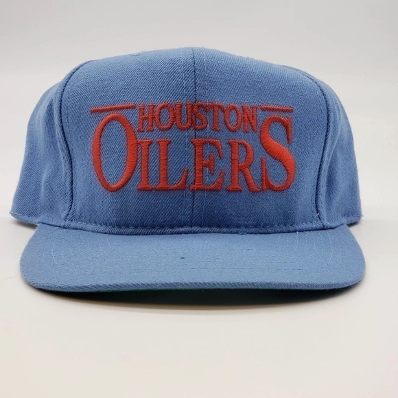 Vintage Houston Oilers NFL Licensed WOOL Hat RARE